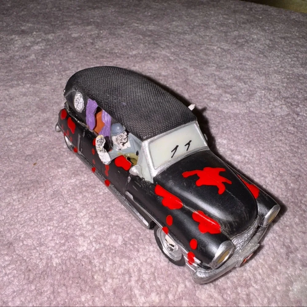 Lemax Halloween Spooky Town HAUNTED HEARSE Retired RARE Car Halloween 2009